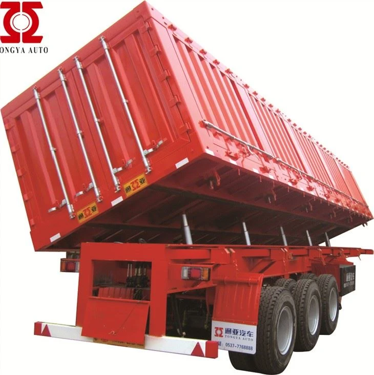 3axles Side Dump Trailer