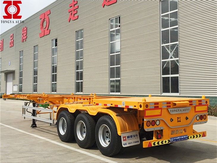Sơ mi rơ moóc vận tải container