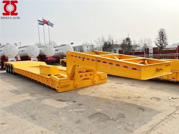 Gooseneck Rơ moóc có thể tháo rời