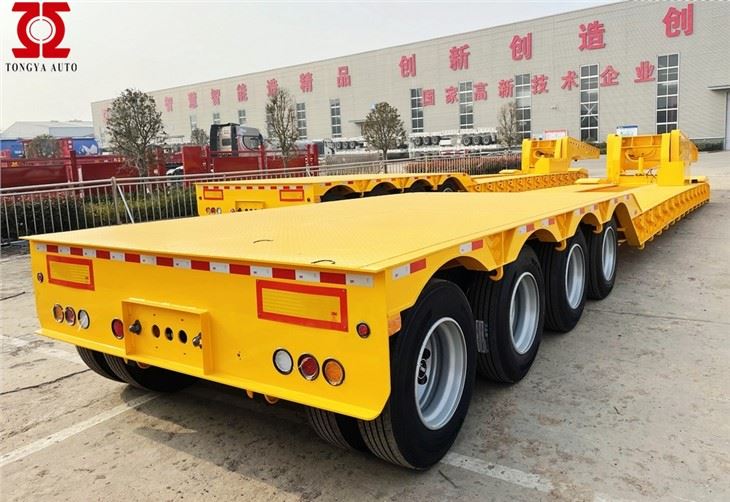 Trailer giường thấp thủy lực