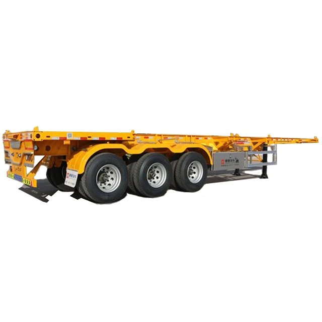Nhà sản xuất Trung Quốc Khung gầm container 3 trục
