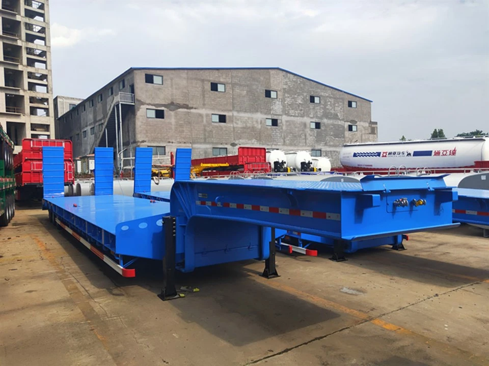 Rơ moóc bán giường thấp tùy chỉnh