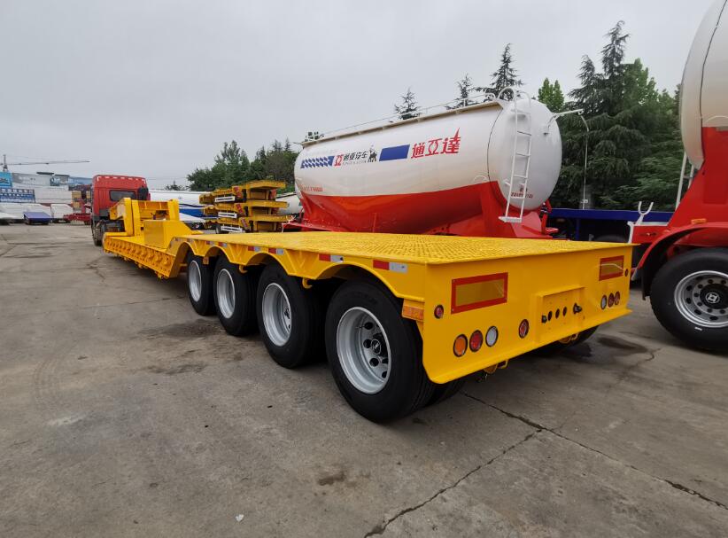 Trailer cổ ngỗng có thể tháo rời