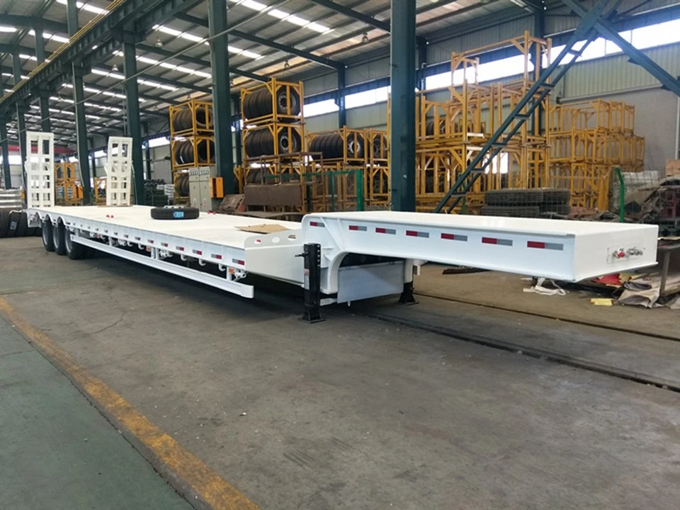 Sơ mi rơ moóc hạng nặng giường thấp
