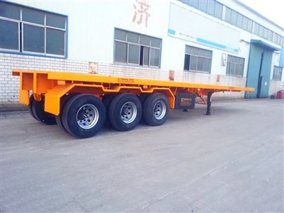 Sơ mi rơ moóc phẳng 3 trục container