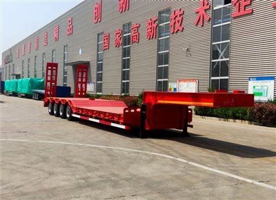 Sơ mi rơ moóc giường thấp 60 tấn