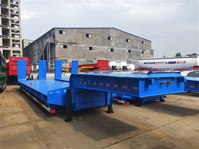 Rơ moóc bán giường thấp tùy chỉnh