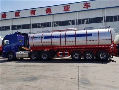 Trailer tàu chở dầu bitum nhựa đường 42000 lít