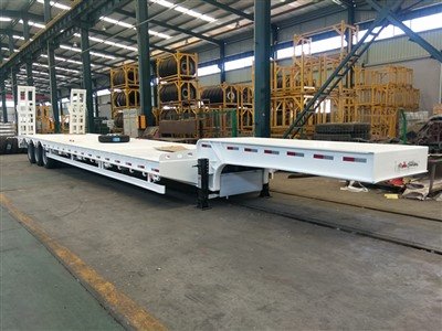 Sơ mi rơ moóc hạng nặng giường thấp