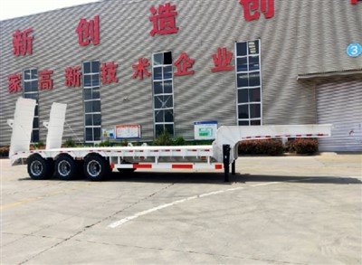 Nhà máy bán rơ moóc giường thấp