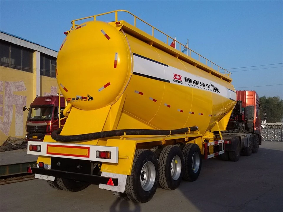 3 Axle Powder Tnker Semi Trailer For Sale factory