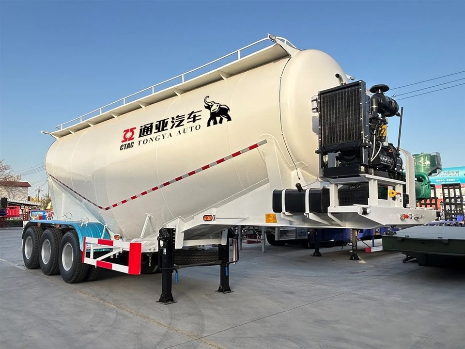 Trailer bán tải xi măng số lượng lớn 3 trục 40T