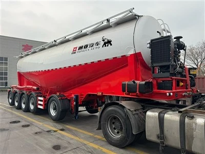 Trailer bán tải xi măng số lượng lớn 5 trục 66 lít
