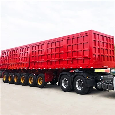 Sản xuất tại Trung Quốc Xi lanh thủy lực bên Tipper Semi Trailer với chất lượng đẳng cấp thế giới
