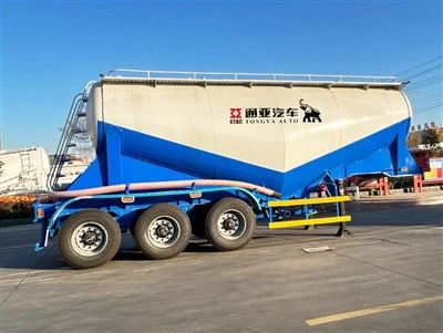Xe chở xi măng số lượng lớn lốp đơn 3 trục
