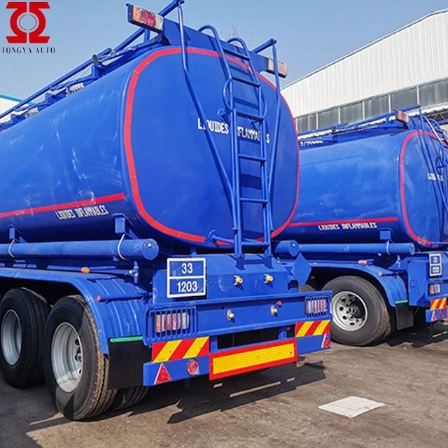 TONGYA Hot Sale 4 Axle Oil Liquid Fuel Tanker Trailers Tank Semi Trailer